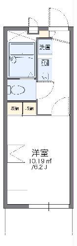 レオパレスT 113(1K/1階)の間取り写真
