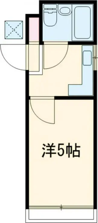 メゾンドールデ国立 1階階 間取り