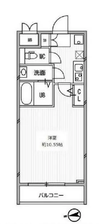 白金高輪レジデンス 3階階 間取り