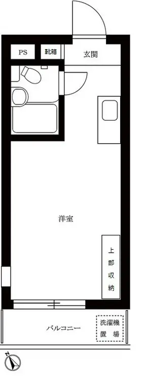 メゾン・ド・パナシェ 4階階 間取り