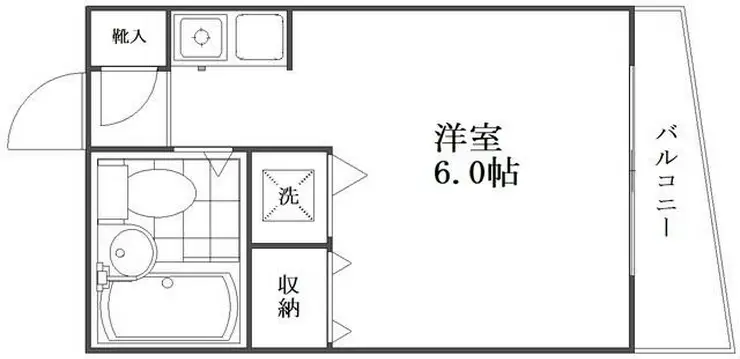 ドミネ21台町 2階階 間取り