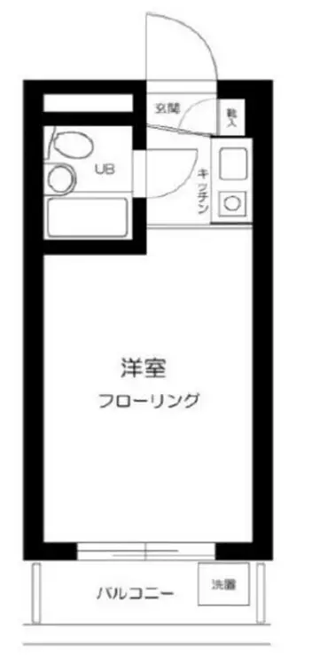 ベルサイユ池上 5階階 間取り
