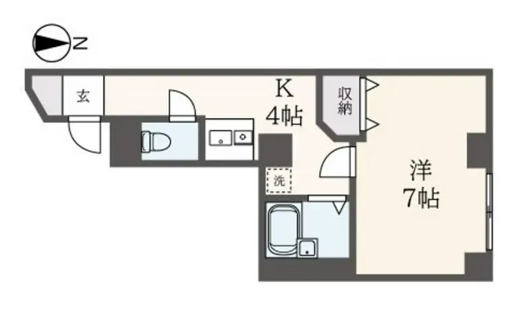 アライビル 2階階 間取り