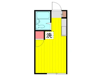 アーバンハイツ(ワンルーム/1階)の間取り写真