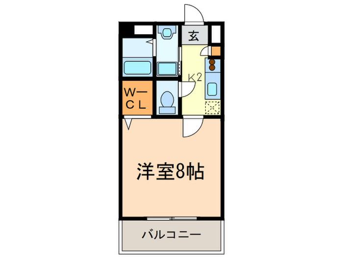 WILLDO 金山正木(1K/9階)の間取り写真