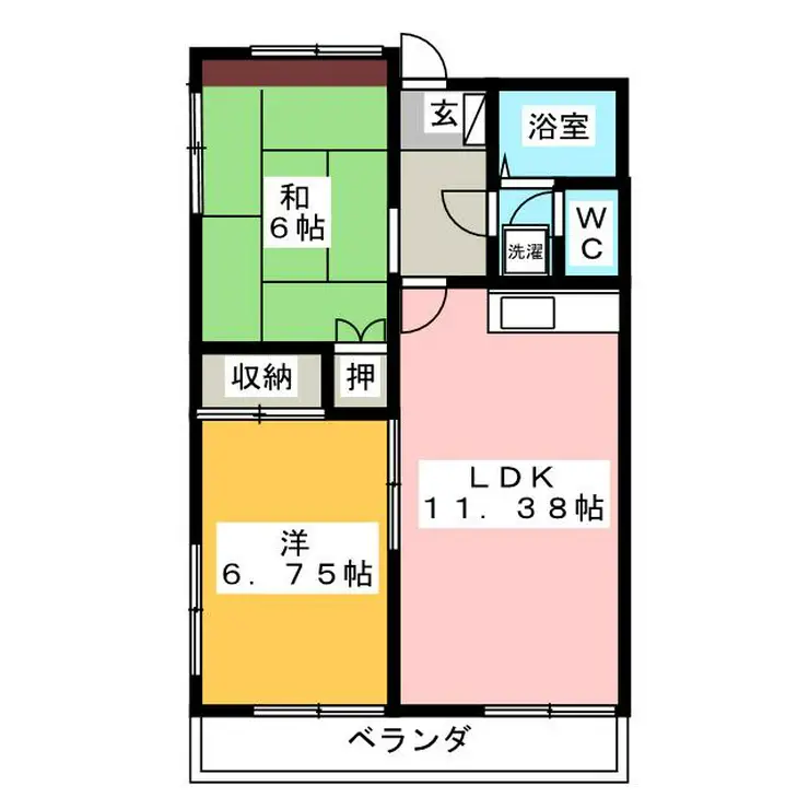 中村ビル 3階階 間取り