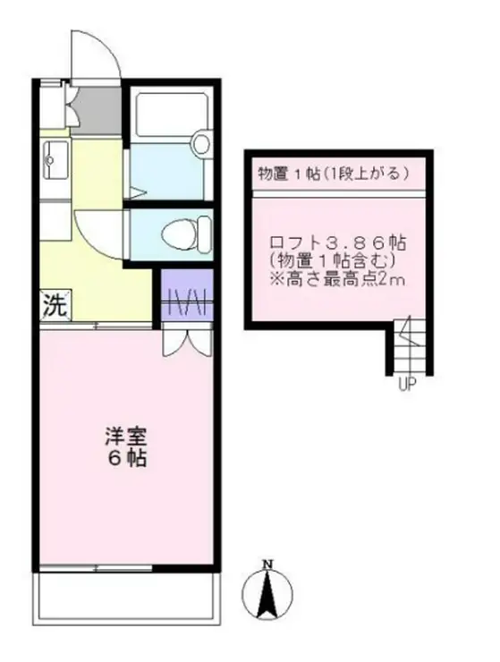 リーフハウス貫井北町 2階階 間取り