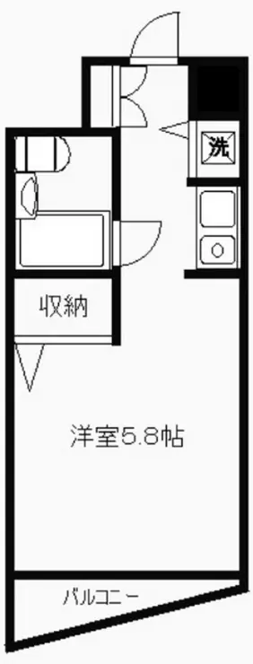 大裕ハイツ 2階階 間取り