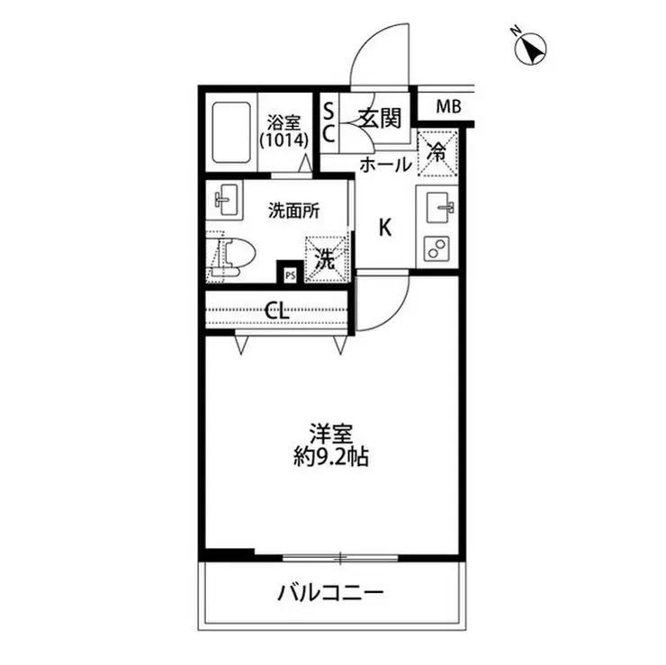 プレール・ドゥーク学芸大学 2階階 間取り