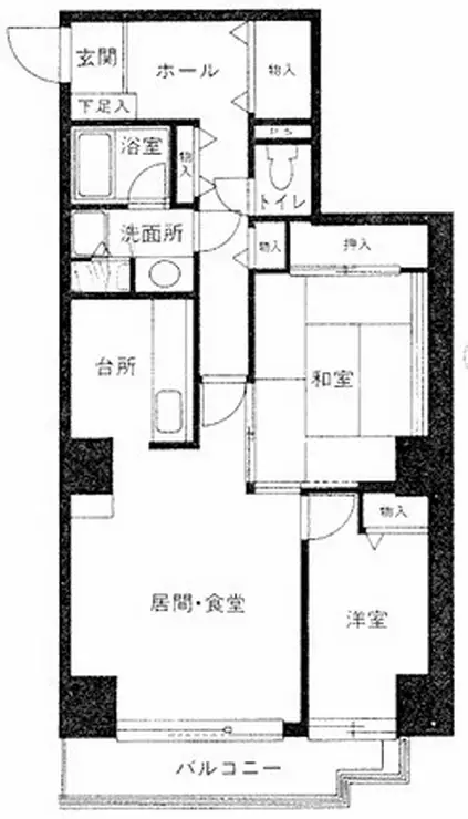 シティパーク津田沼 11階階 間取り