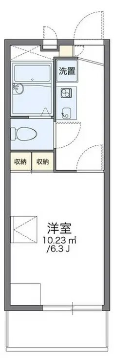 レオパレス朝日 3階階 間取り