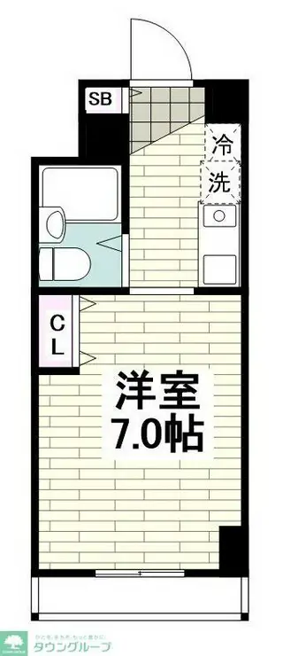 エストレージャ湘南 8階階 間取り