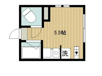 サンマルコパーク(ワンルーム/1階)の間取り写真