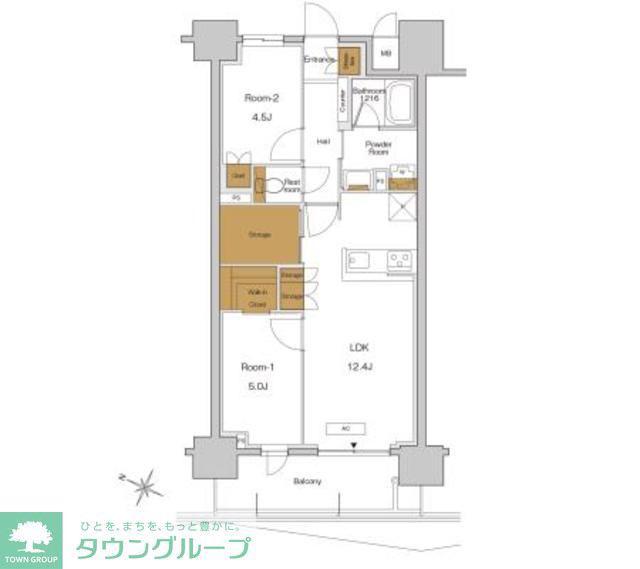 RJRプレシア東十条ガーデン(3LDK/10階)の間取り写真