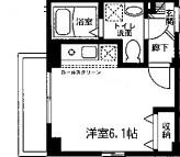 アネックスクララ(1K/2階)の間取り写真