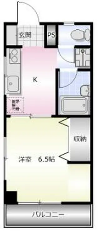 バロン21 3階階 間取り