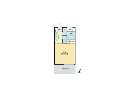 SIRIUS(1K/4階)の間取り写真