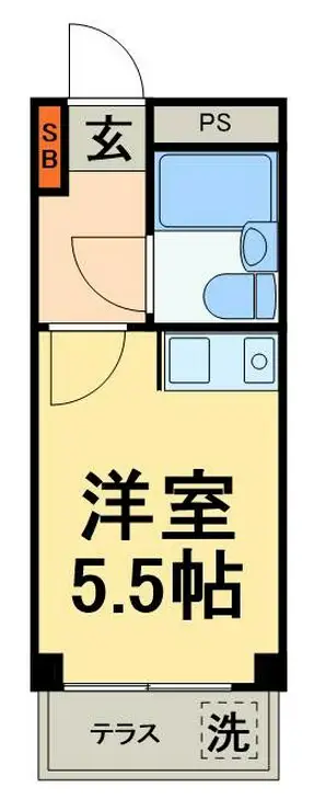 ロフティー北習志野 1階階 間取り