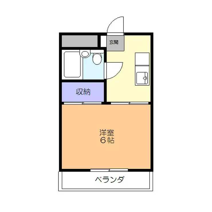 柏木ビル 3階階 間取り