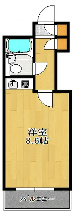 ダイアパレスステーションプラザ船橋 7階階 間取り