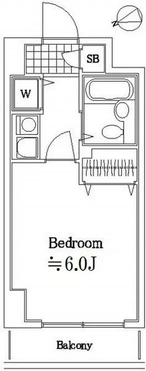 ガラ・シティ白金台 3階階 間取り
