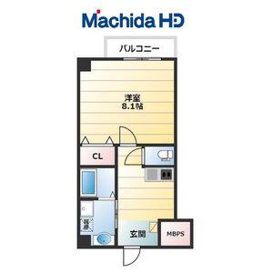 エヌエムスワサントオンズノース(1K/3階)の間取り写真