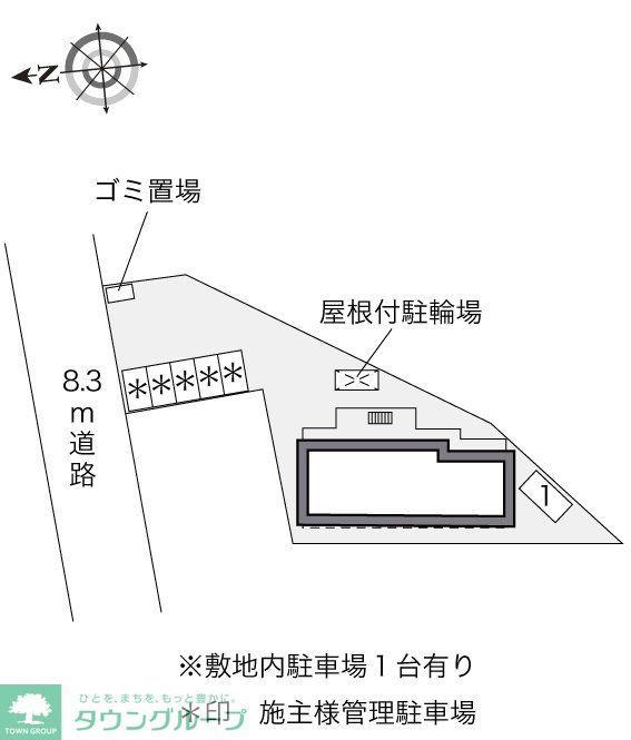 レオパレスコンフォートII(1K/2階)