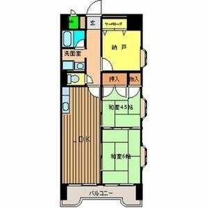 テーアイ二日町ビル(3LDK/4階)の間取り写真