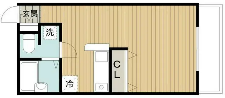 DMハイツ駒岡 1階階 間取り