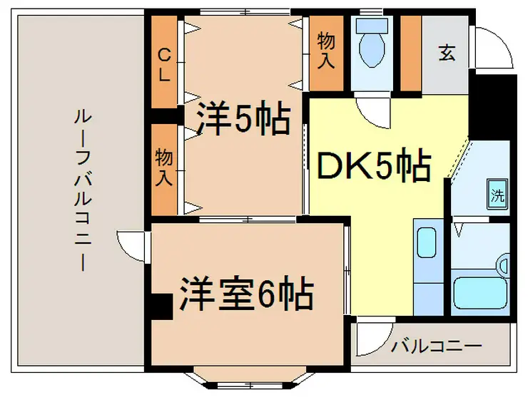 王子西ウイング 4階階 間取り