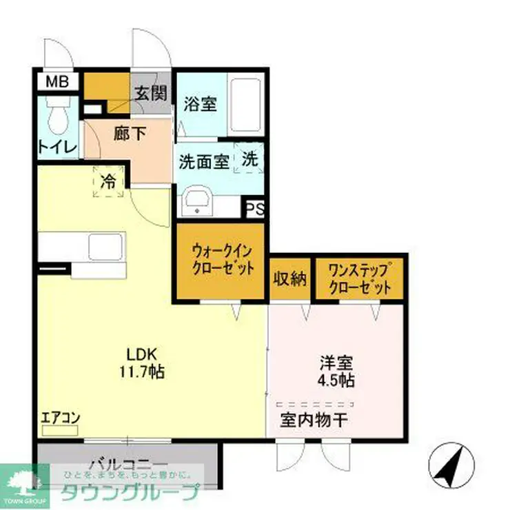シャルマン 2階階 間取り