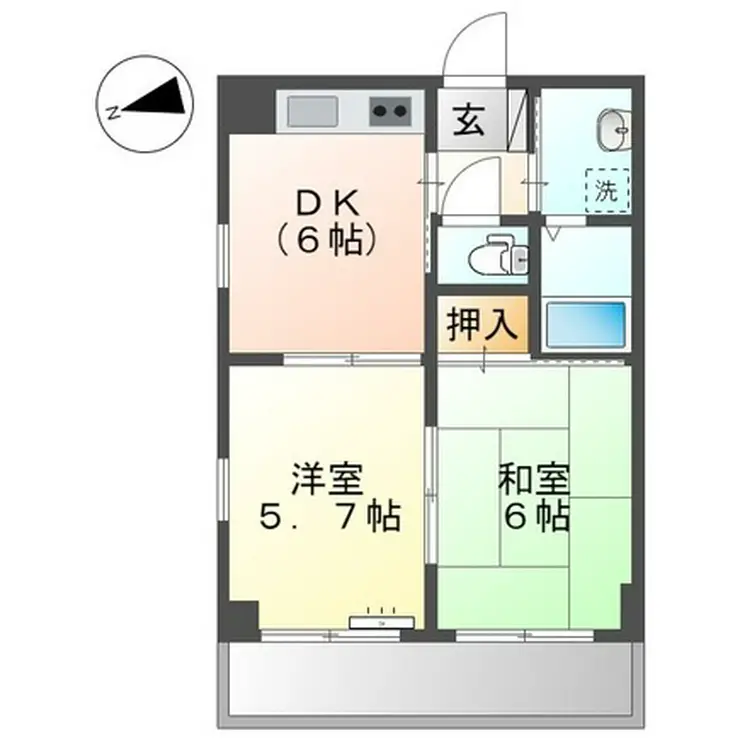 アソルティ横浜保土ヶ谷 4階階 間取り