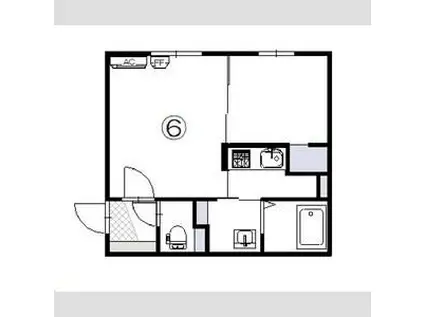 N-MODE・N19(1LDK/3階)の間取り写真