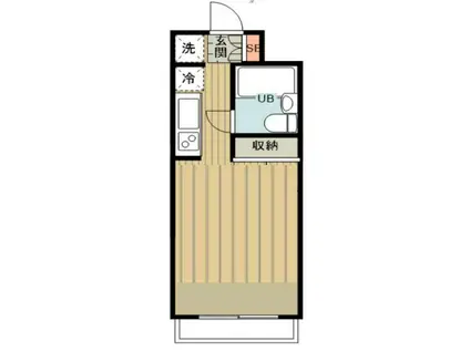 KTサトウ(ワンルーム/3階)の間取り写真