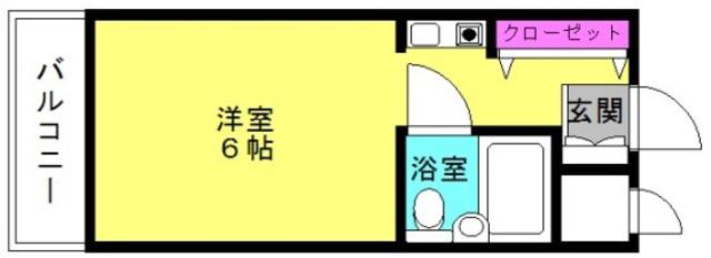 プリ・メゾン東加古川駅前(ワンルーム/5階)の間取り写真