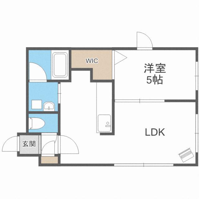 FROM PREMIERE フロムプレミア(1LDK/3階)の間取り写真