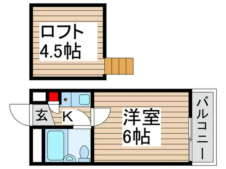 ロイヤル北小金 2階階 間取り