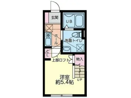 ソフィッタ大塚(1K/2階)の間取り写真