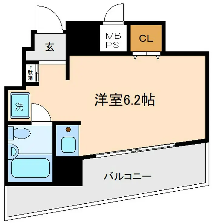 シーズ西横浜 10階階 間取り