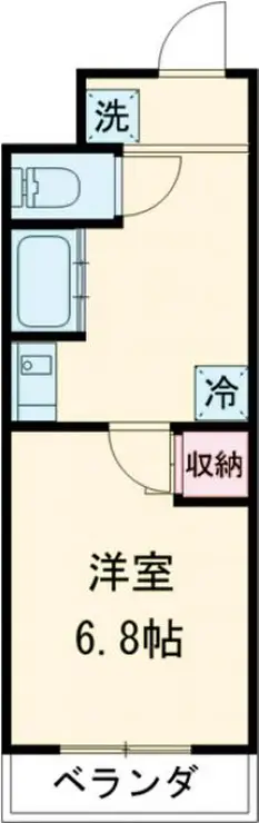 エストライフ八王子 3階階 間取り