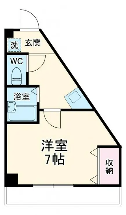 アスタリスク日吉 1階階 間取り