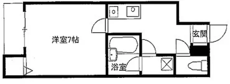 アメニティーシャテロ 5階階 間取り