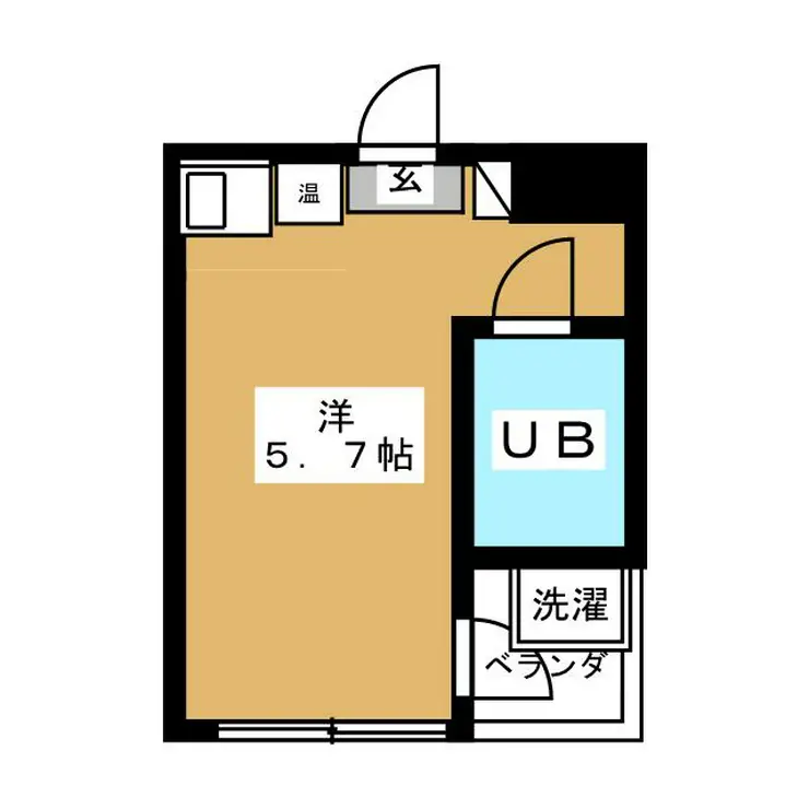 ハウゼティクルス 2階階 間取り