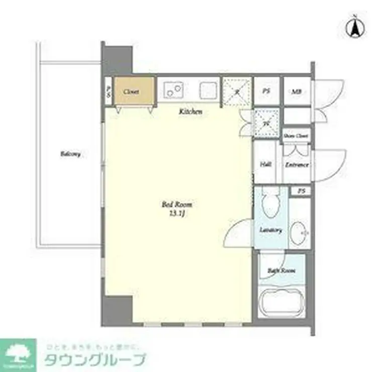 MG目黒駅前 11階階 間取り