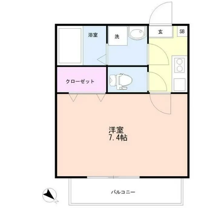 BestStage東みずほ台 1階階 間取り