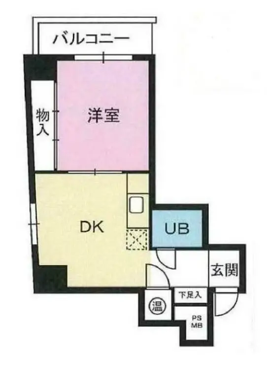 パレ・ドール日本橋 3階階 間取り