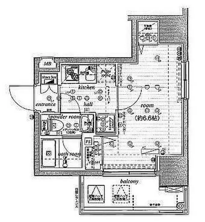 ヴェルステージ池袋 9階階 間取り