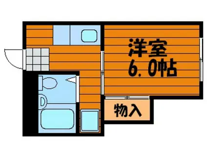 レクサス神田(1K/3階)の間取り写真