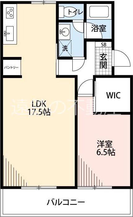マンションカメリア I(1LDK/2階)の間取り写真