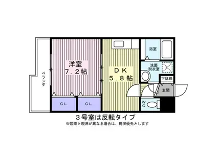 ヌーベルコート(1DK/2階)の間取り写真